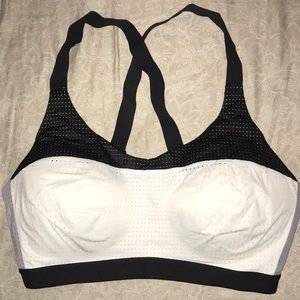 NWOT VSX White/Gray “The Lightweight” Sports Bra